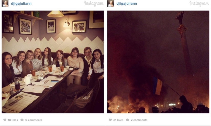 Antes y después: Kyiv en Instagram Antes y después: Kyiv en Instagram