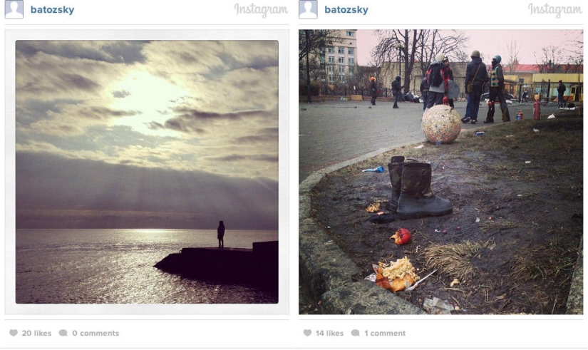 Antes y después: Kyiv en Instagram Antes y después: Kyiv en Instagram