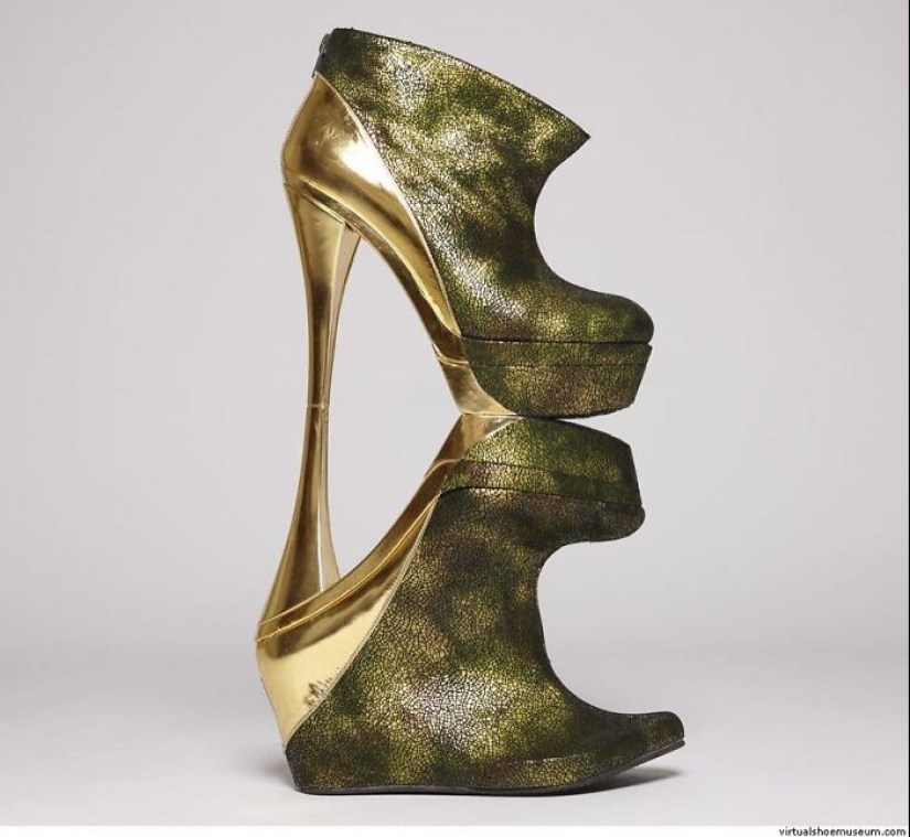 Aquí están los diseños de zapatos más extraordinarios del mundo, compartidos en el museo virtual de zapatos por Liza Snook