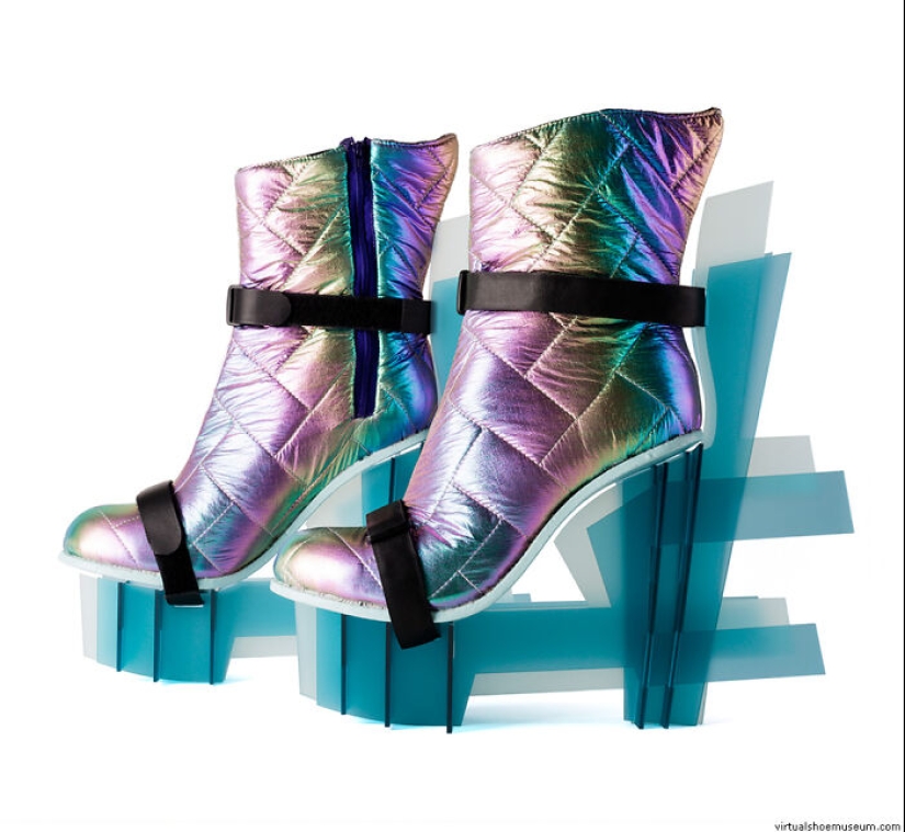 Aquí están los diseños de zapatos más extraordinarios del mundo, compartidos en el museo virtual de zapatos por Liza Snook