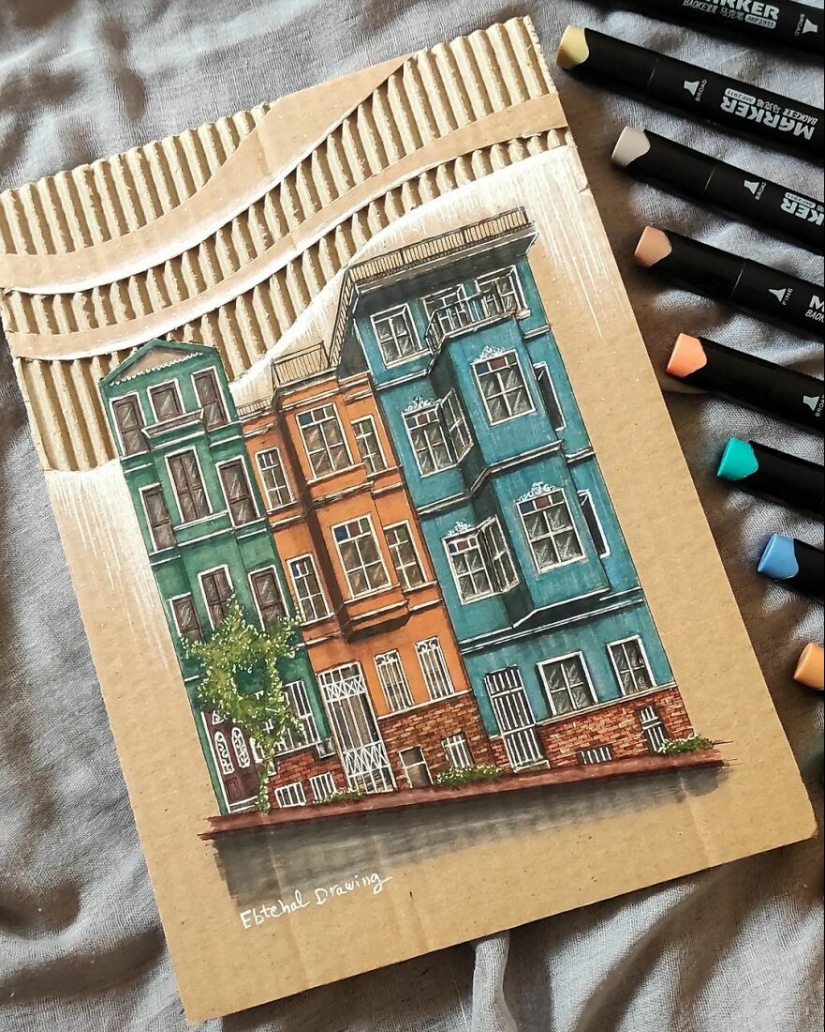 Aquí hay 13 obras de arte de construcción de cartón en 3D realizadas por este estudiante de arquitectura Aquí hay 13 obras de arte de construcción de cartón en 3D realizadas por este estudiante de arquitectura