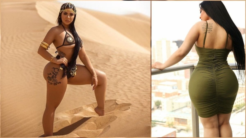 Arab model Plus-Size Adelaide Sago. What does she say on social media?