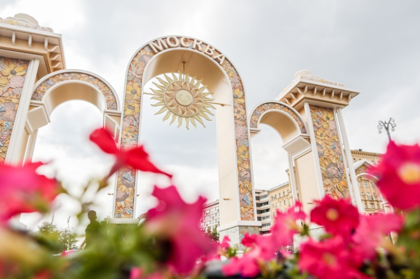 Arcos únicos decorarán Moscú en el Día de la Ciudad