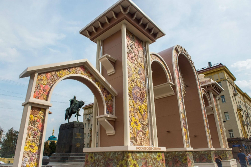 Arcos únicos decorarán Moscú en el Día de la Ciudad