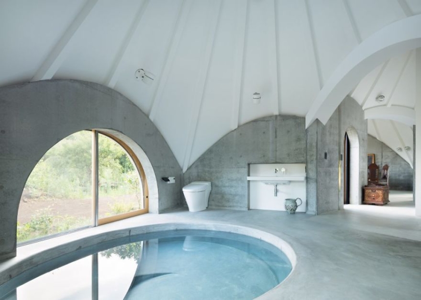 Arquitecto japonés construyó una casa de ensueño para hombres de negocios jubilados