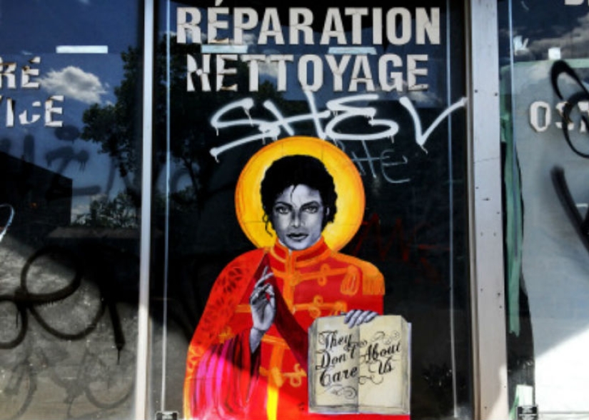 Art or highly artistic vandalism?