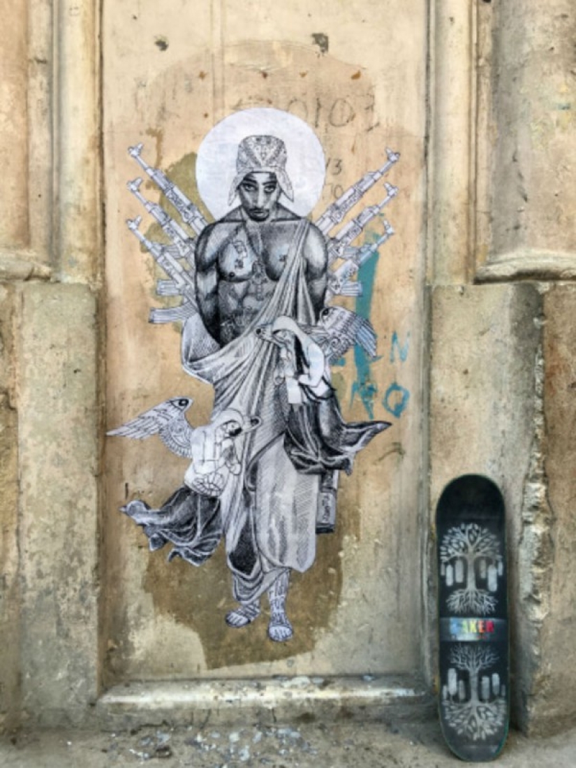 ¿Arte o vandalismo altamente artístico?