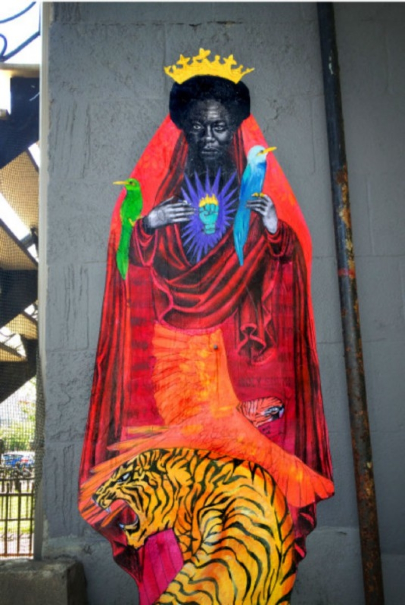 ¿Arte o vandalismo altamente artístico?