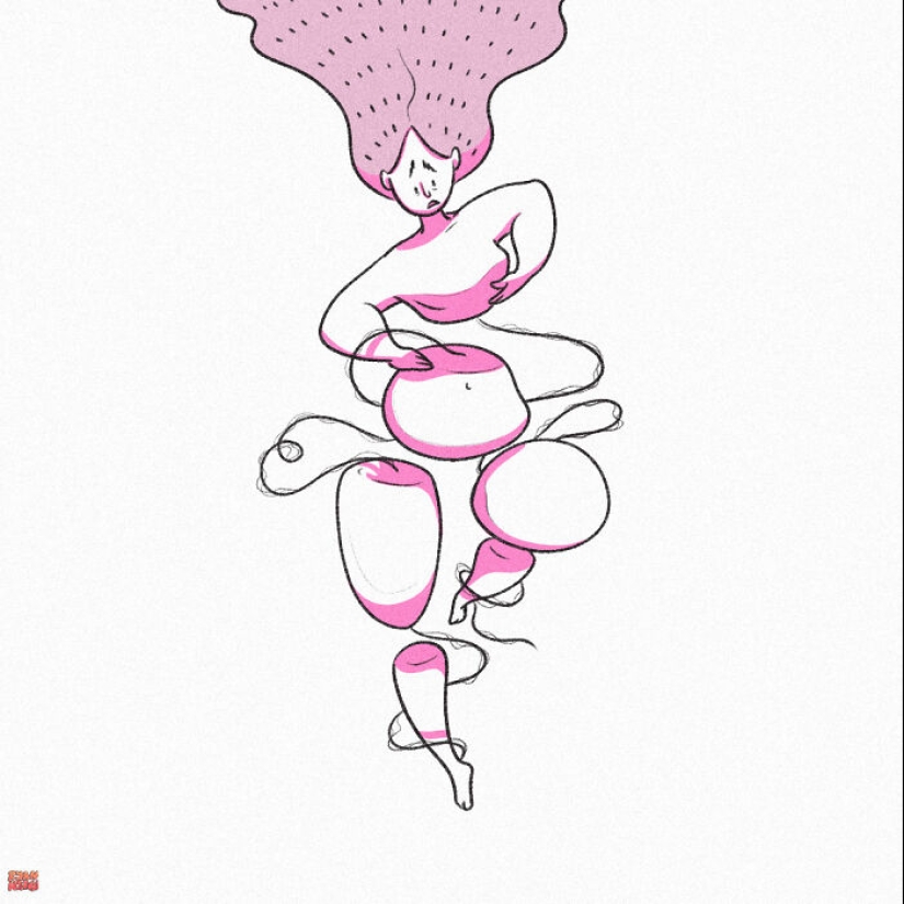 Artist Illustrated Complex Feelings And Emotions That Every One Of Us Has Felt At Some Point