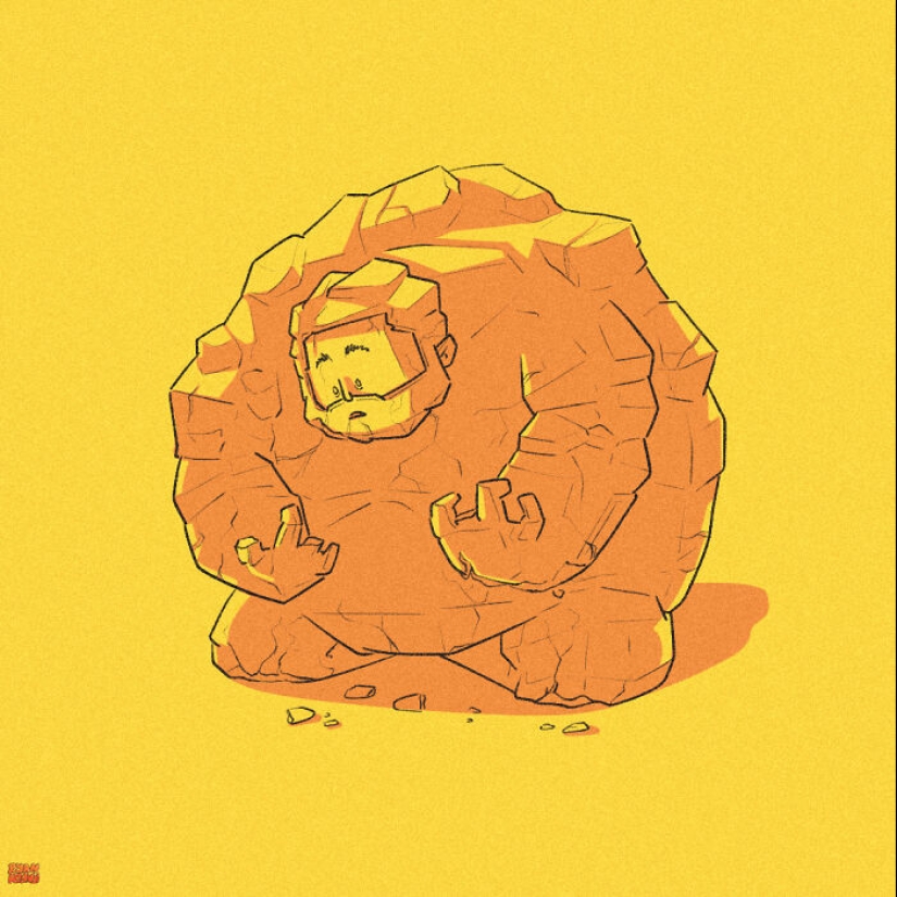 Artista ilustró sentimientos y emociones complejos que todos hemos sentido en algún momento