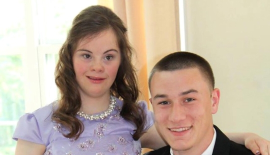As a child, he made a promise to a girl with Down syndrome. And 7 years later he kept it!