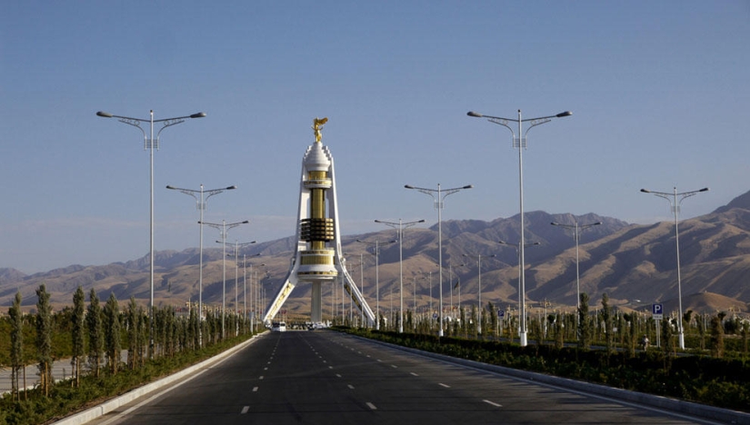 Ashgabat - a city of white marble