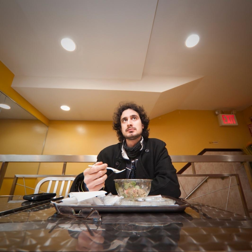 At dinner - how modern New Yorkers consume their food At dinner - how modern New Yorkers consume their food