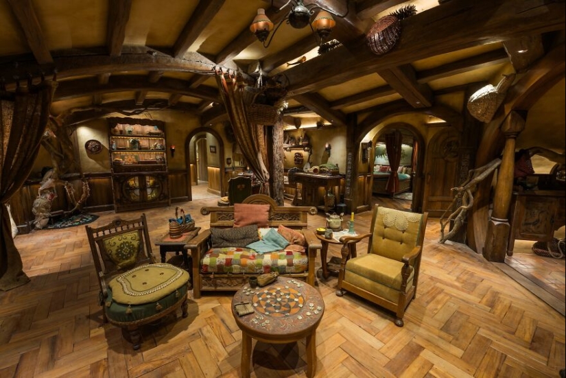 Aventurándome en el primer agujero hobbit de Hobbiton: 12 fotos que tomé allí