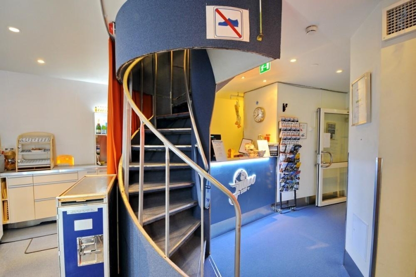 Avión Boeing 747 Hotel en Estocolmo