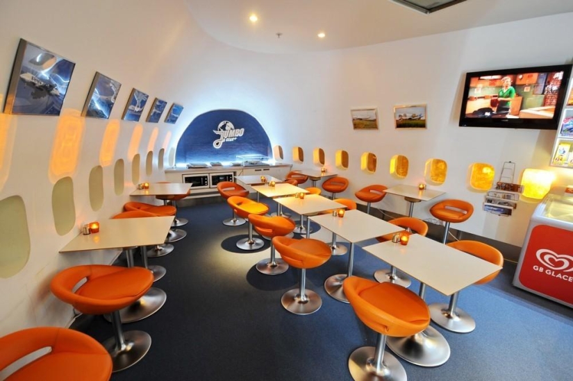 Avión Boeing 747 Hotel en Estocolmo