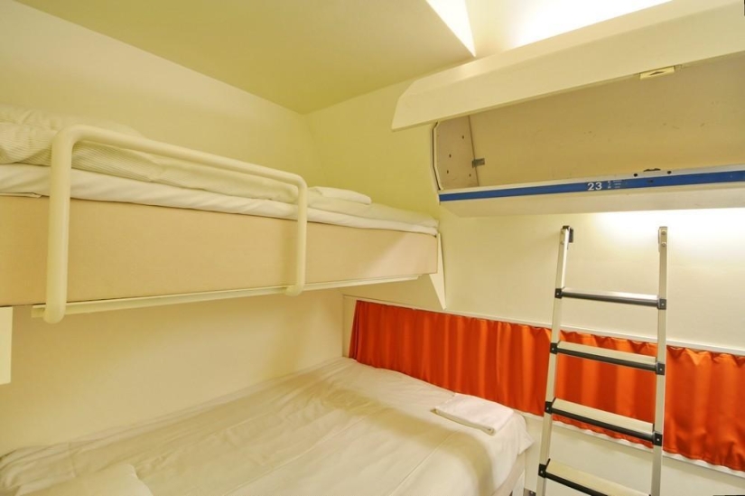Avión Boeing 747 Hotel en Estocolmo