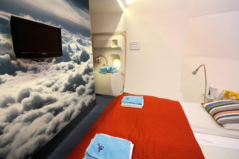 Avión Boeing 747 Hotel en Estocolmo