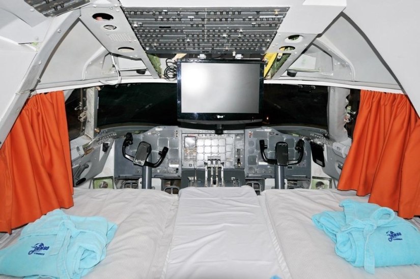 Avión Boeing 747 Hotel en Estocolmo