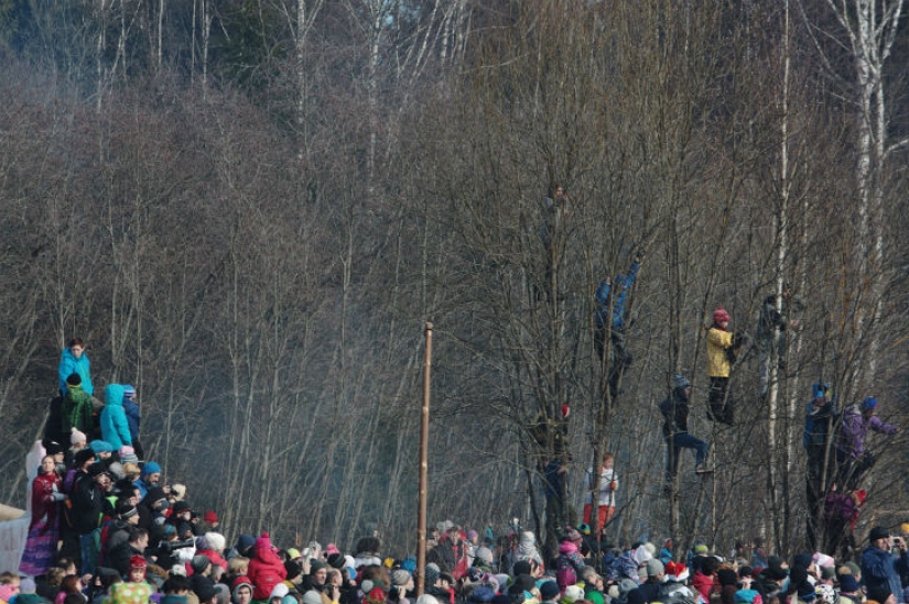 "Bakshevskaya Maslitsa" in a secret glade in the Moscow region