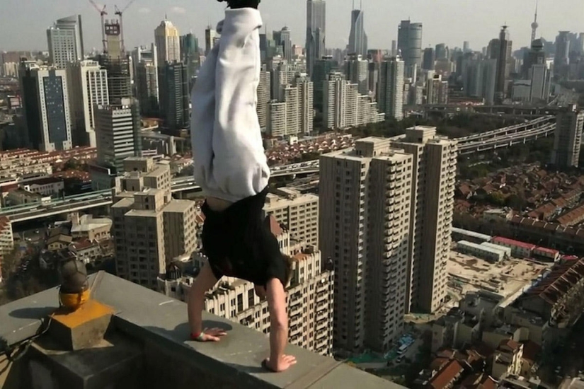 Balancing on the edge... in the arms