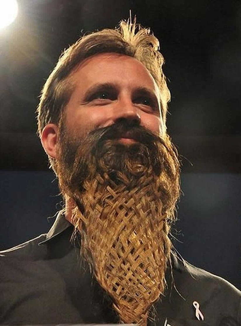 Barbas inusuales que seguramente llamarán la atención. Barbas inusuales que seguramente llamarán la atención.