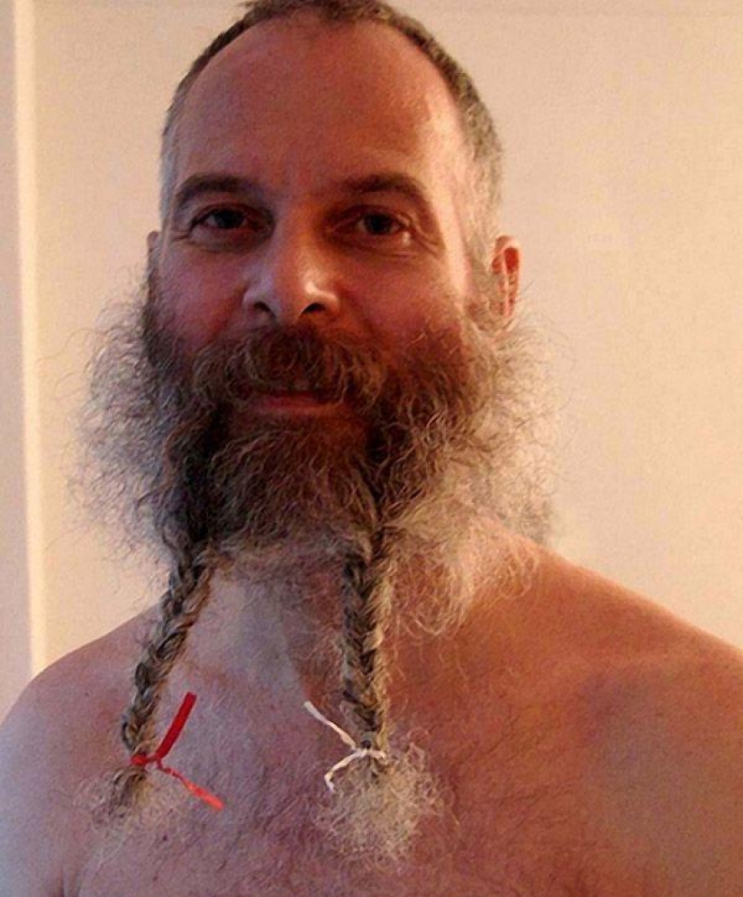 Barbas inusuales que seguramente llamarán la atención. Barbas inusuales que seguramente llamarán la atención.
