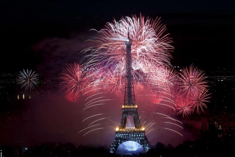 Bastille Day at the Eiffel Tower Bastille Day at the Eiffel Tower