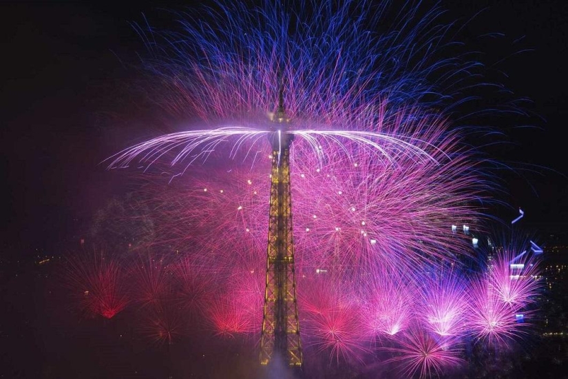 Bastille Day at the Eiffel Tower Bastille Day at the Eiffel Tower