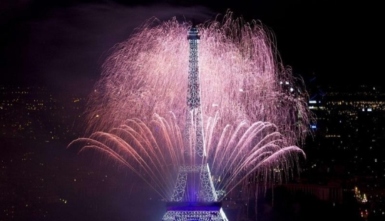 Bastille Day at the Eiffel Tower