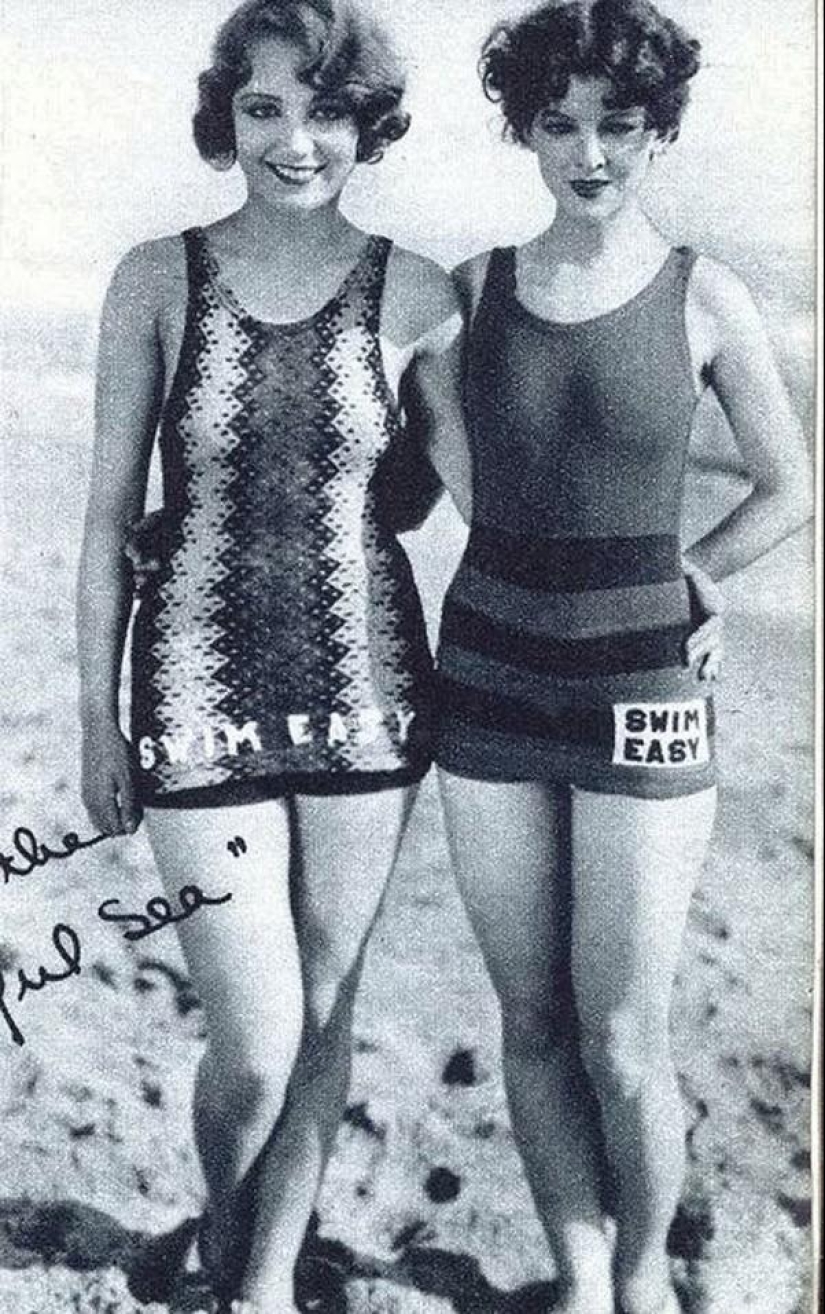 Beach fashion of the 20-30s of the XX century