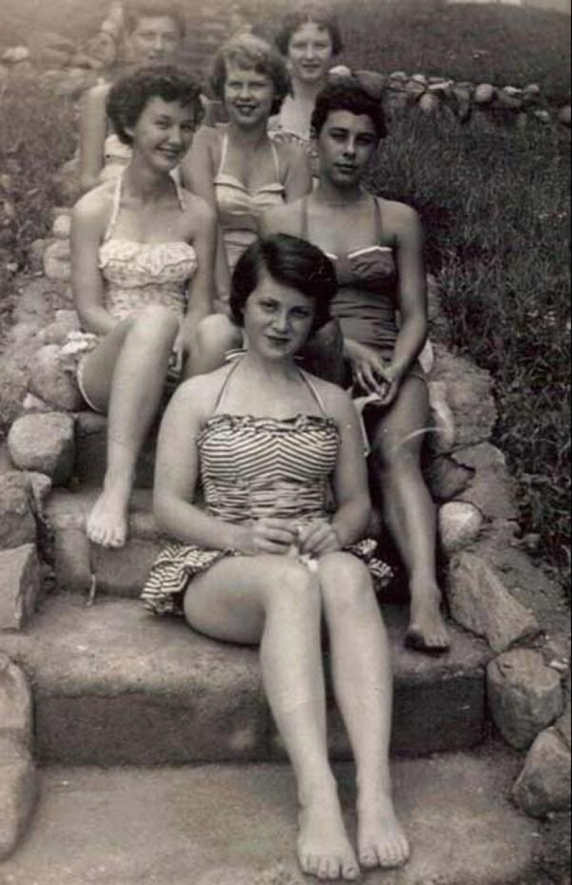 Beach fashion of the 20-30s of the XX century
