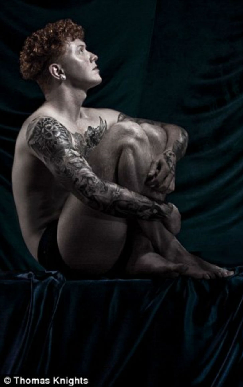 Beautiful, famous, redheads and naked posing for a unique photo shoot