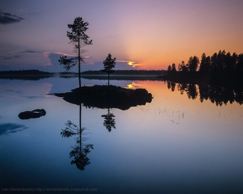 Beautiful film landscapes by Ivan Dementievsky