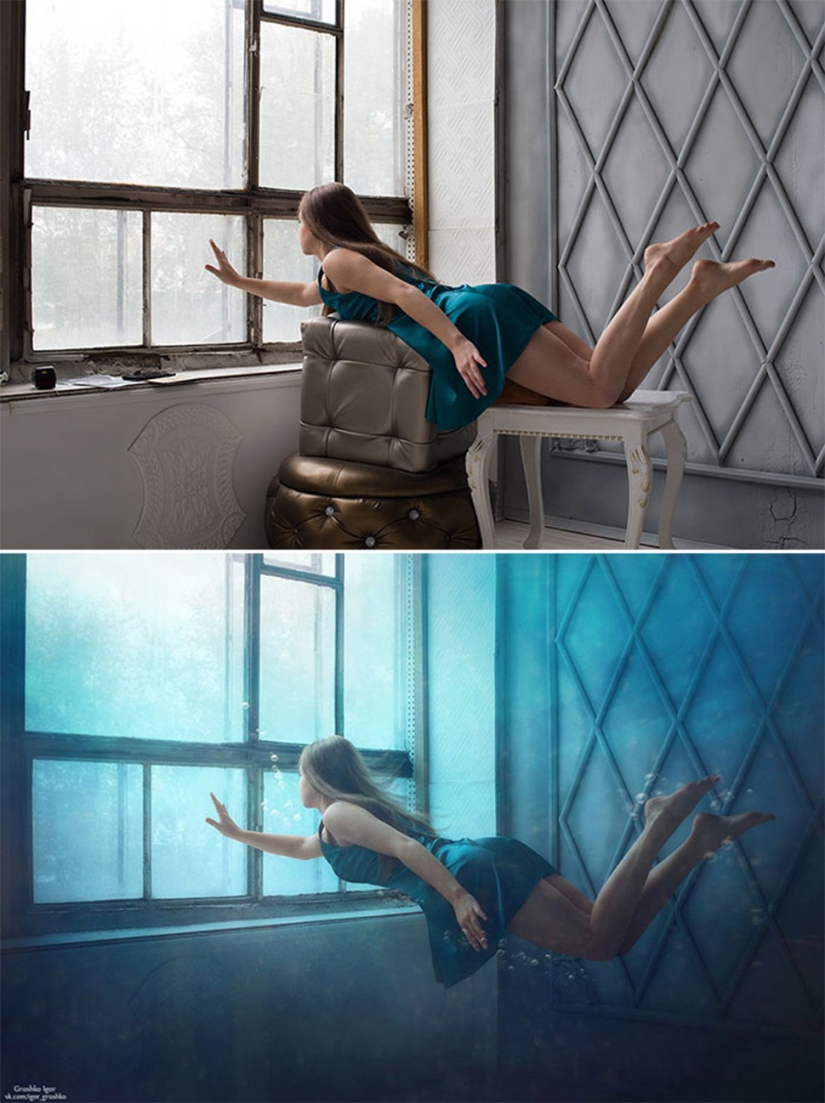Before and after: how ordinary pictures turn into magical shots