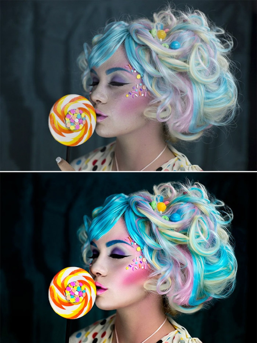 Before and after: how ordinary pictures turn into magical shots