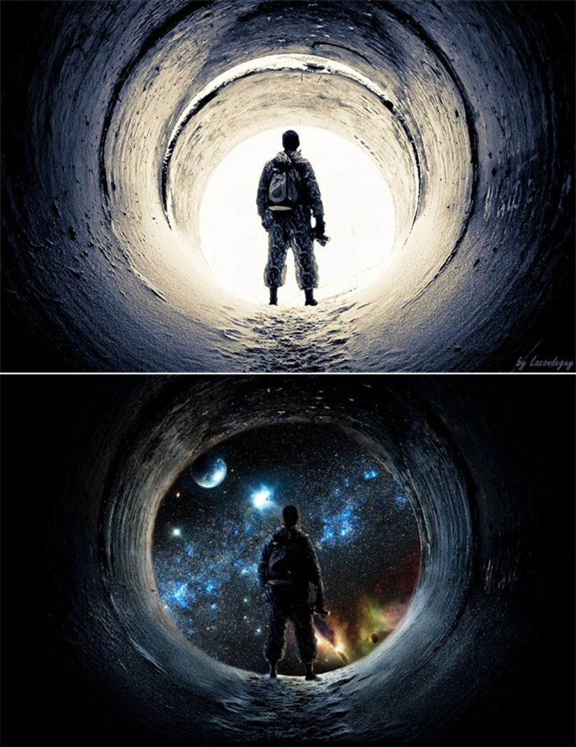 Before and after: how ordinary pictures turn into magical shots