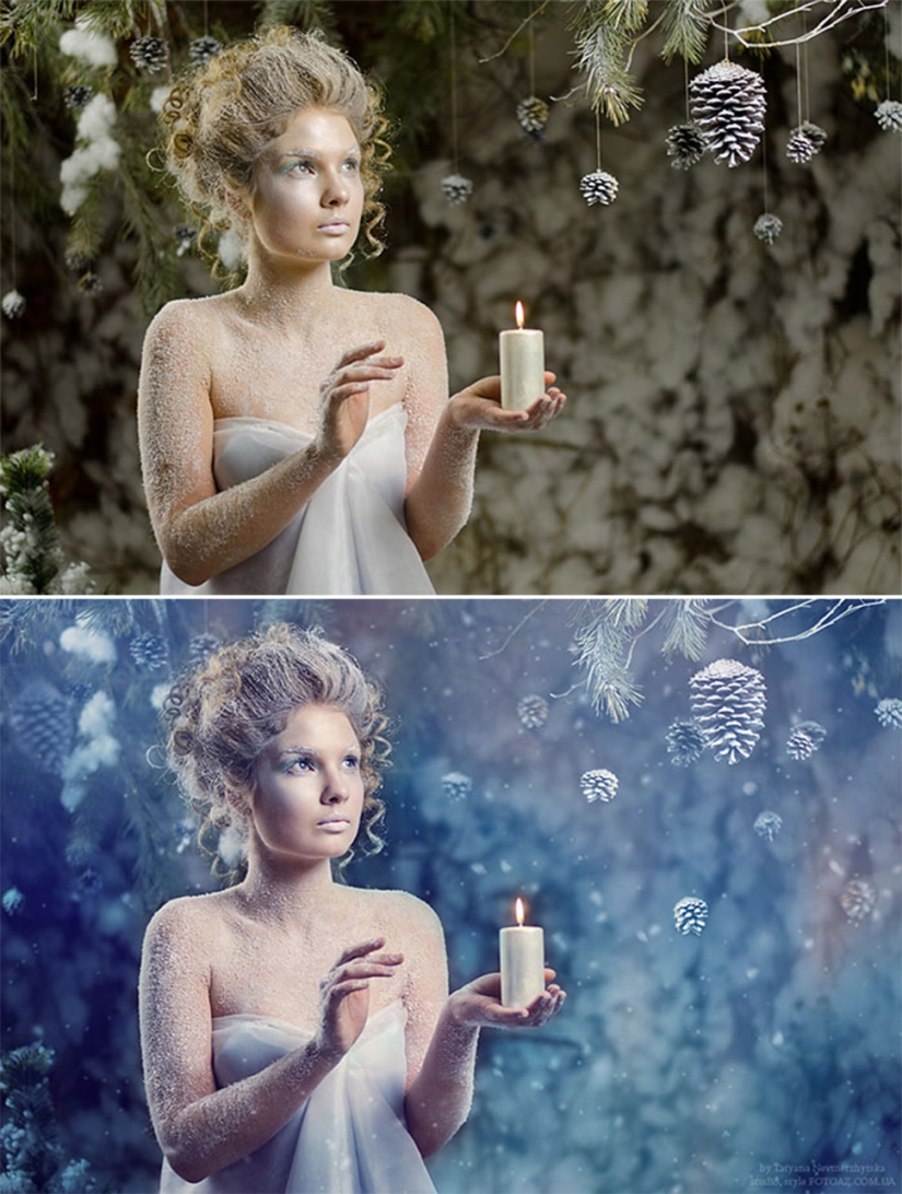 Before and after: how ordinary pictures turn into magical shots