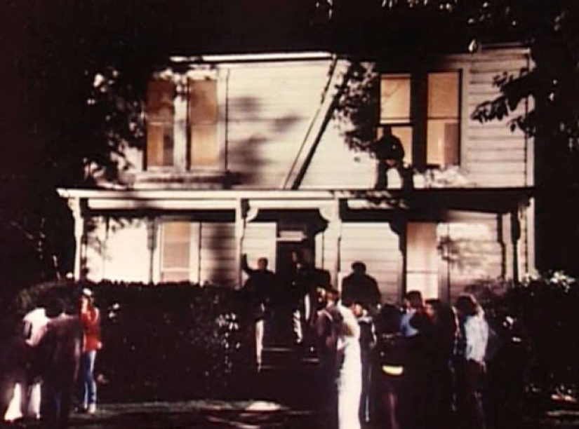 Behind the scenes of the filming of the movie "Halloween" — horror classics