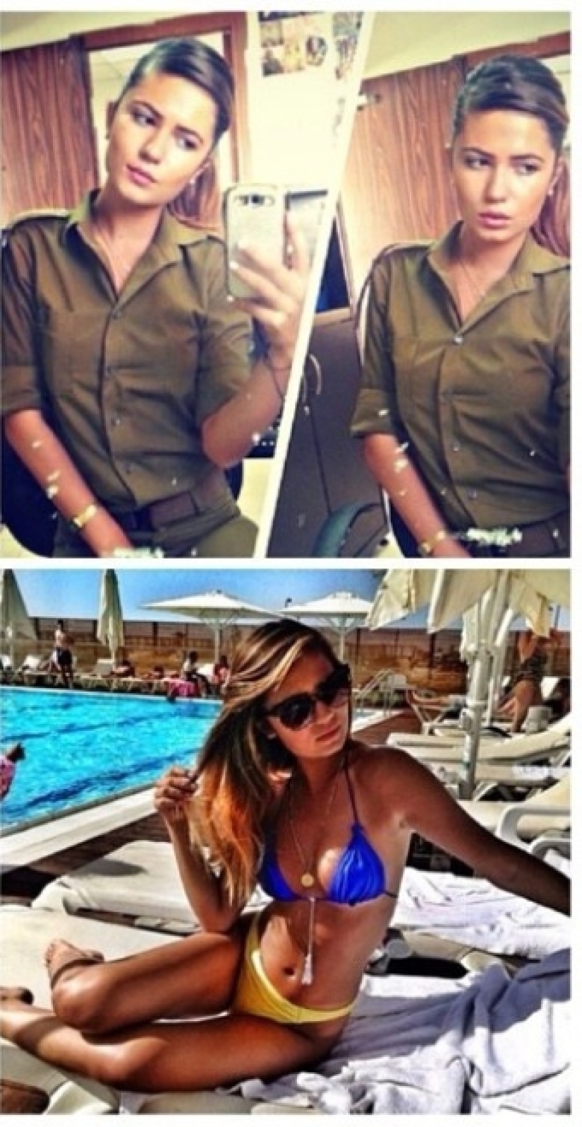 Bellezas-Personal militar israelí