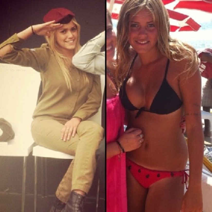 Bellezas-Personal militar israelí