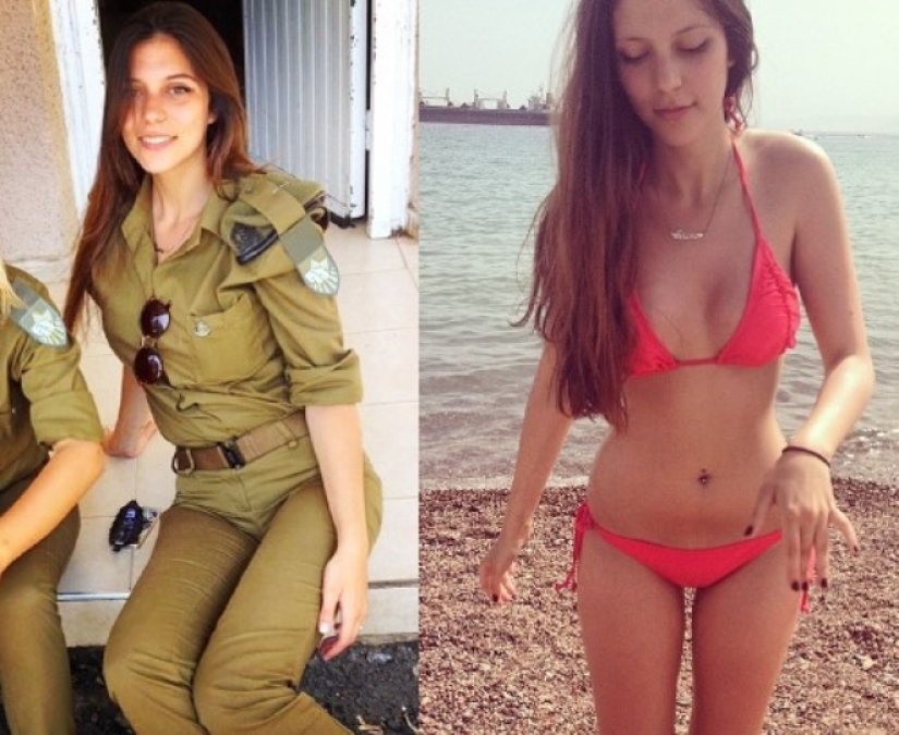 Bellezas-Personal militar israelí