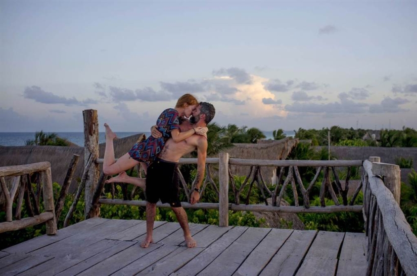 Beso viajero
