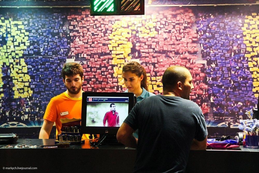 Big football in Barcelona