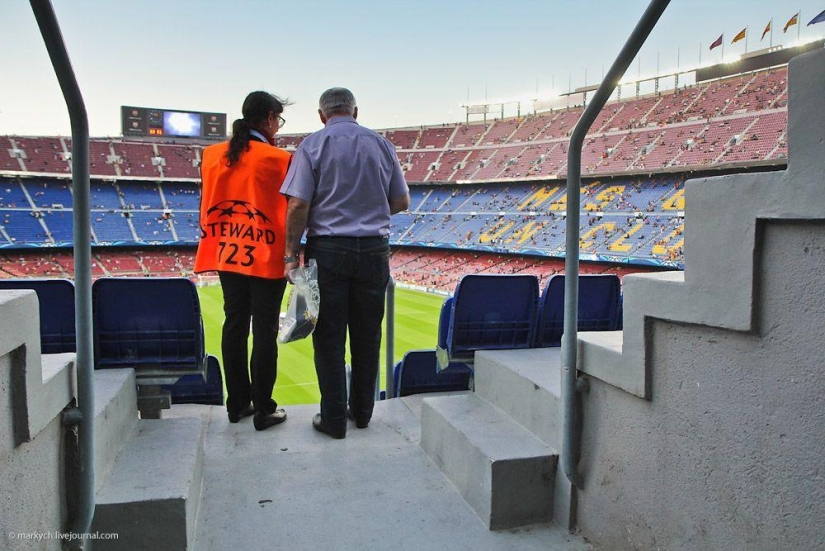 Big football in Barcelona