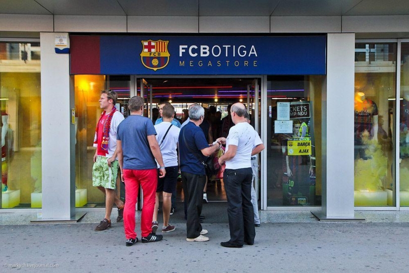 Big football in Barcelona
