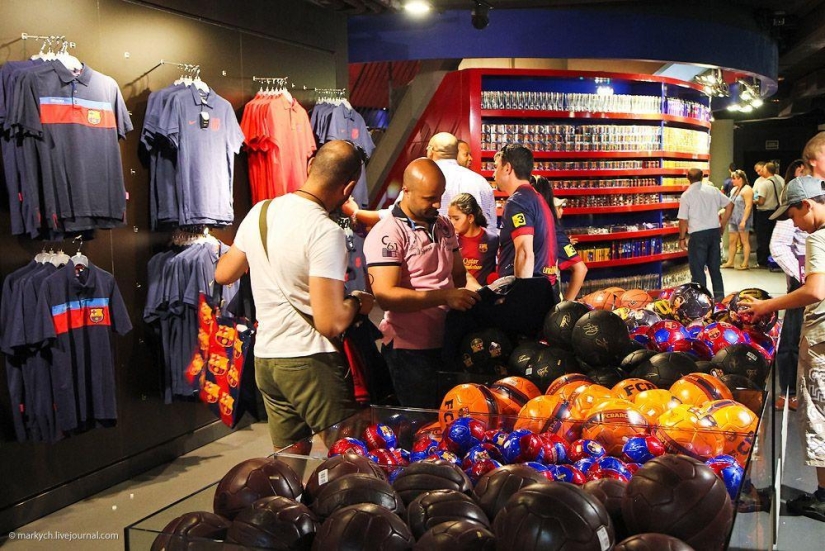 Big football in Barcelona