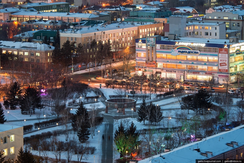 Blagoveshchensk desde arriba