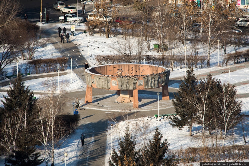 Blagoveshchensk desde arriba