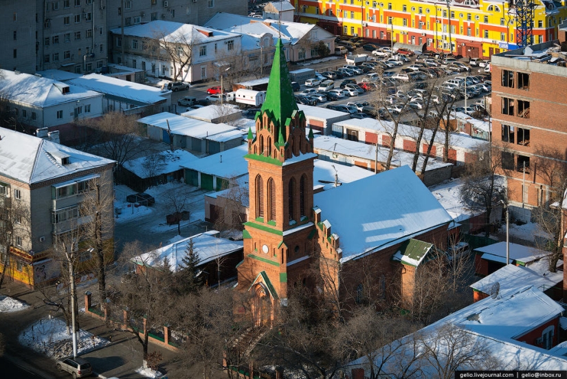 Blagoveshchensk desde arriba